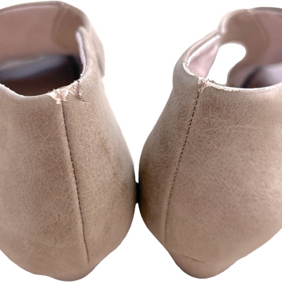 Soul Naturalizer PeepToe Heeled Sandal Booties Womens Size 8.5 Tan Brown - Picture 4 of 8